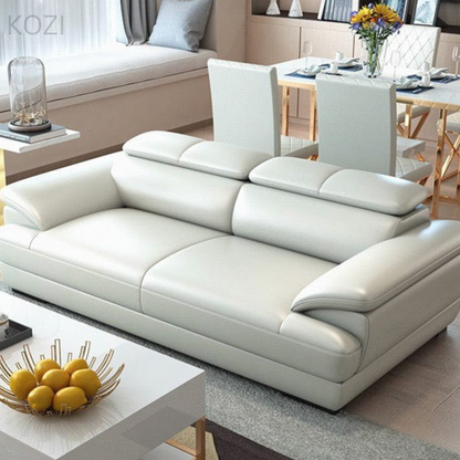 VALENZA Sectional Genuine Leather Sofa