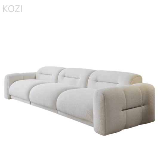 Elise Performance Boucle Sectional Sofa
