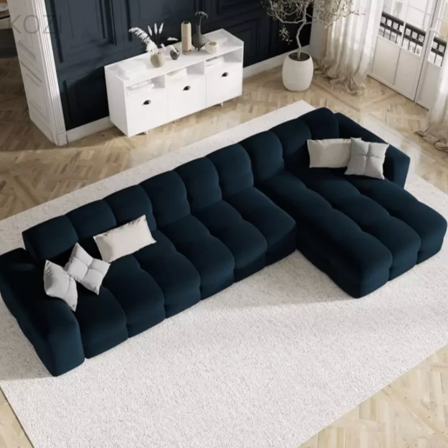 Ada Scratch Resistant Sectional Sofa