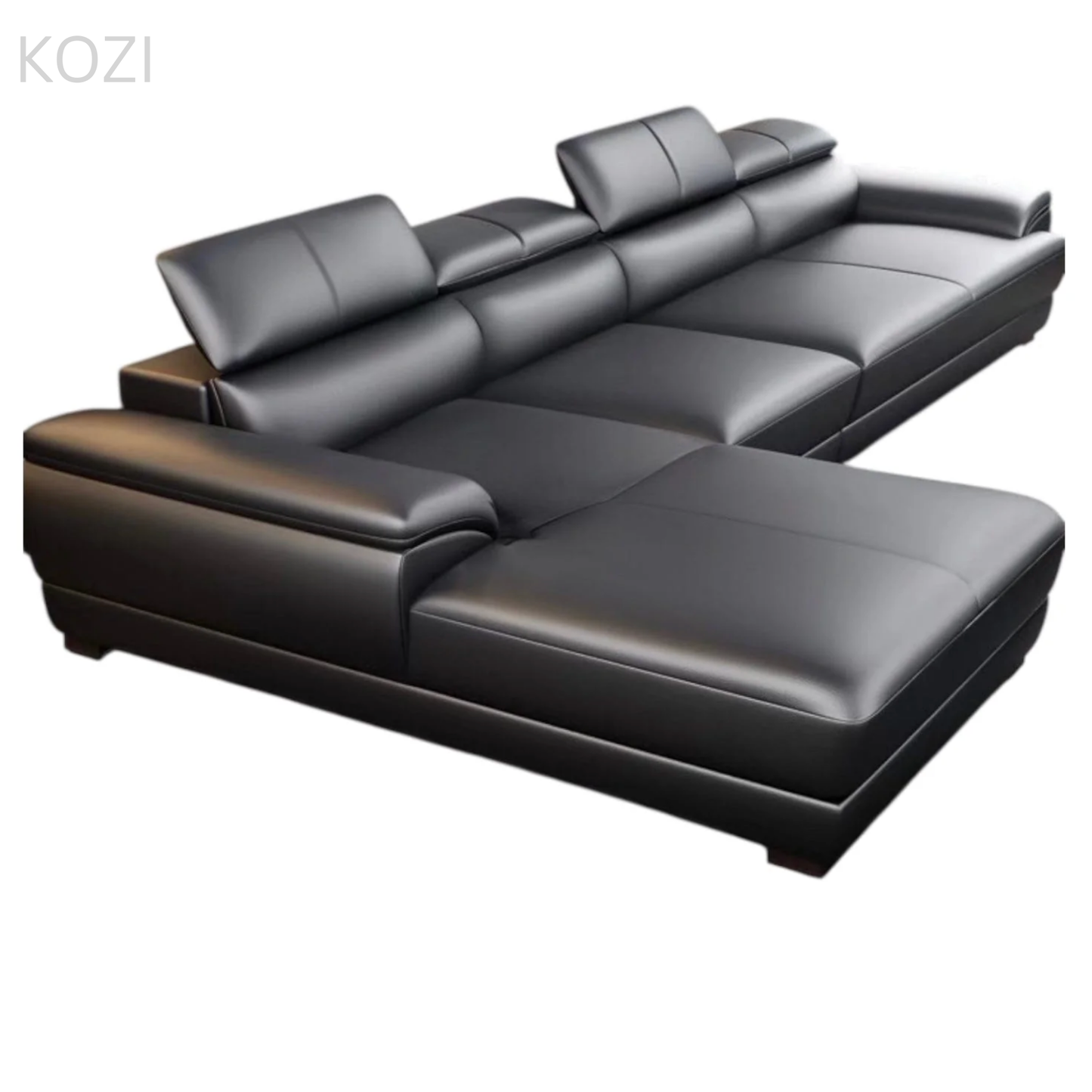 VALENZA Sectional Genuine Leather Sofa