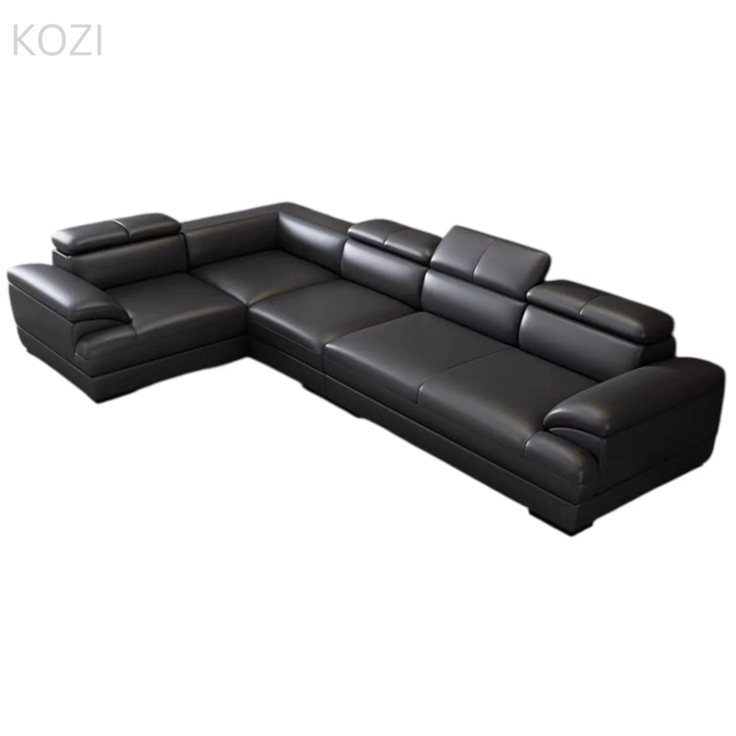VALENZA Sectional Genuine Leather Sofa