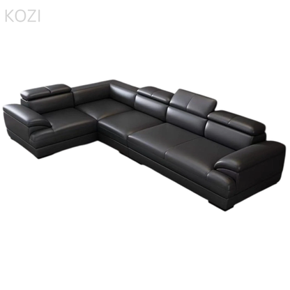 VALENZA Sectional Genuine Leather Sofa