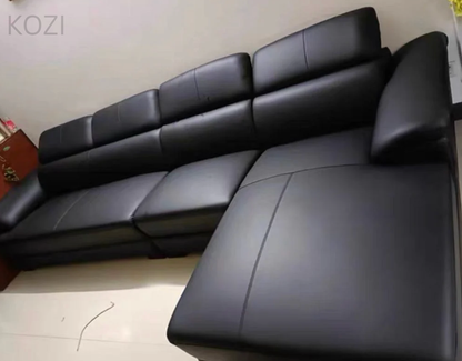 VALENZA Sectional Genuine Leather Sofa