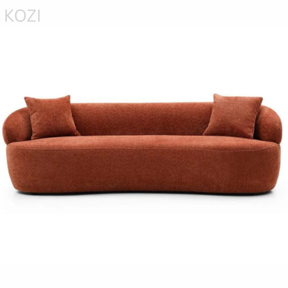 Aina Performance Boucle Curve Sofa