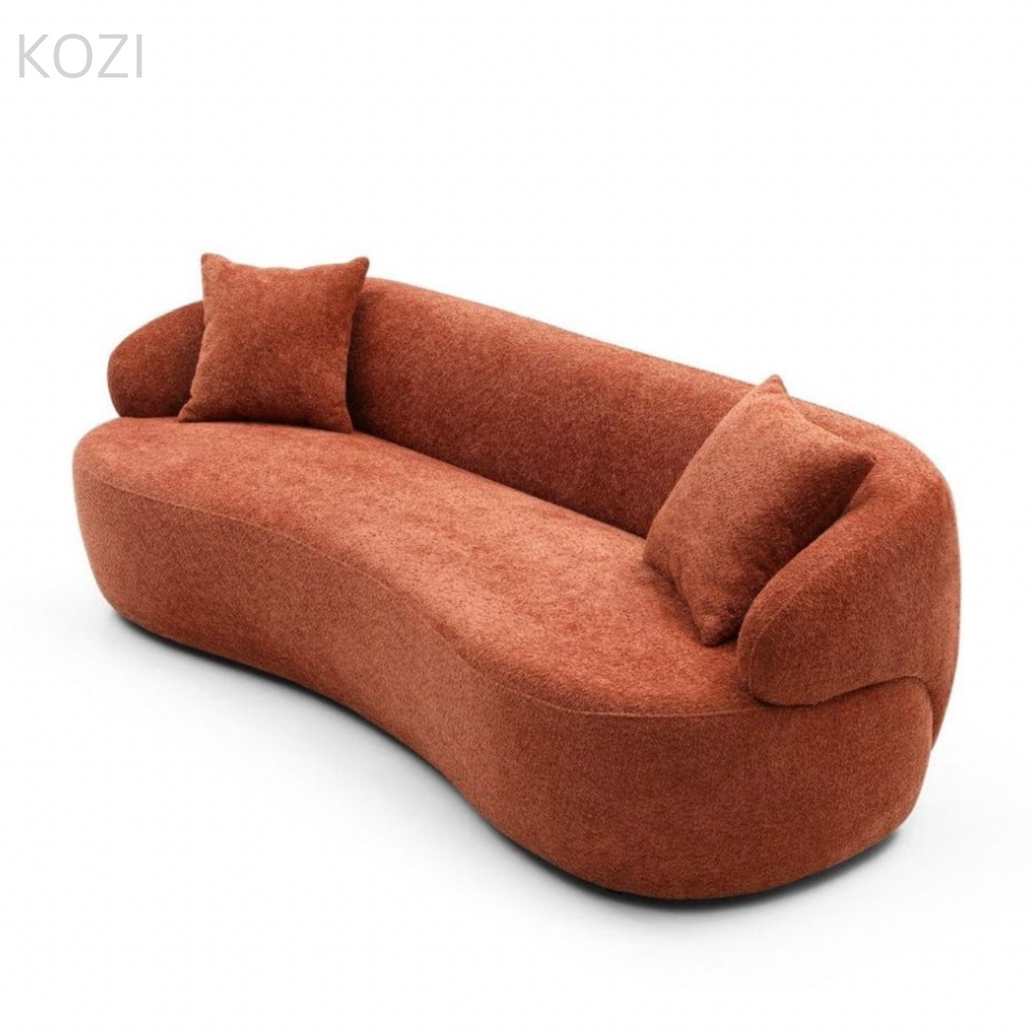 Aina Performance Boucle Curve Sofa