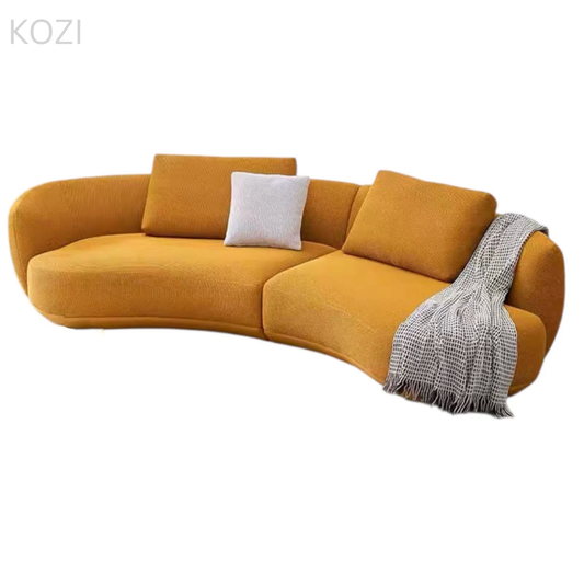 Oriona Scratch Resistant Curve Sofa