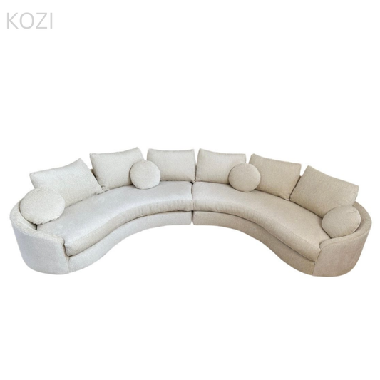 Carson Sectional Curve Sofa