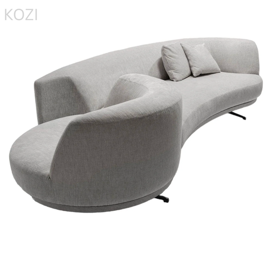 ZAVIEN Swivel Chair Curve Sofa