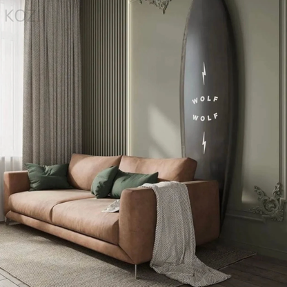 KAIRO Scratch Resistant Leather Sofa