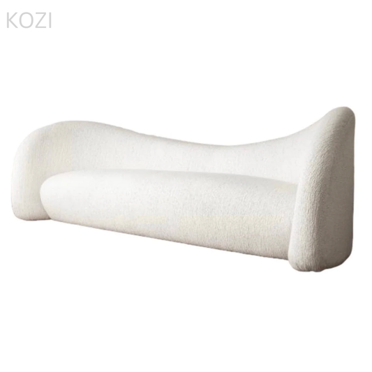 NOREEN Performance Boucle Curve Sofa