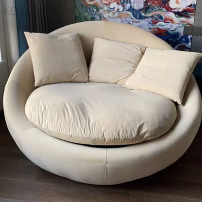 Hudson Scratch Resistant Round Curve Armchair Sofa