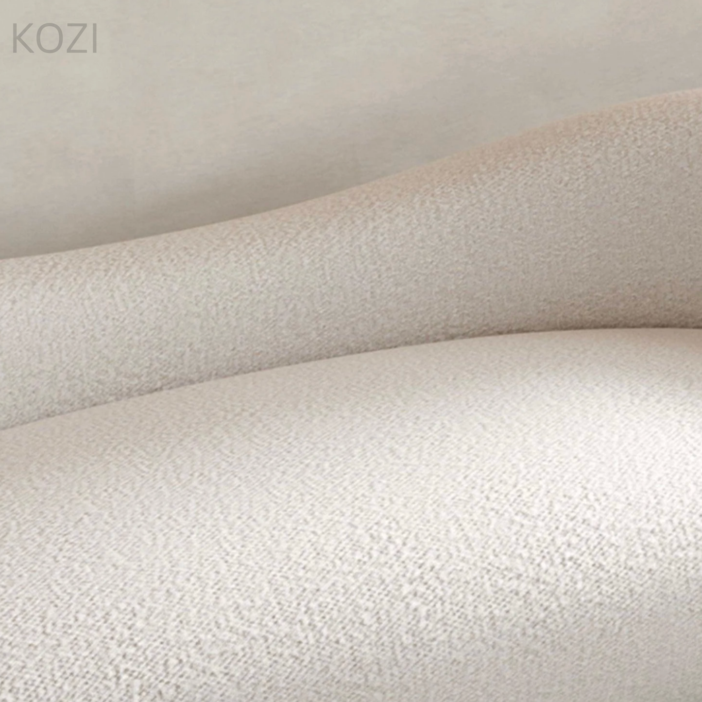 NOREEN Performance Boucle Curve Sofa