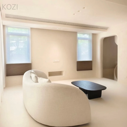 NOREEN Performance Boucle Curve Sofa