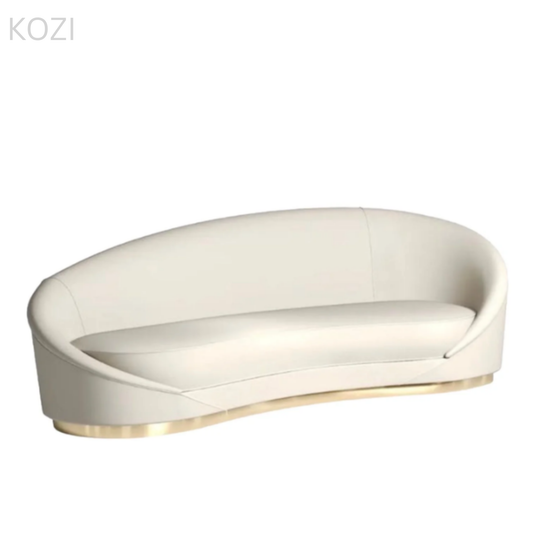 Agon Boucle Curve Sofa