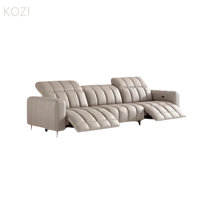 Johan Electric Recliner Leather Sofa
