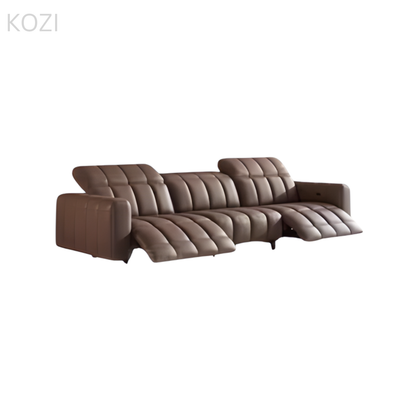 Johan Electric Recliner Leather Sofa