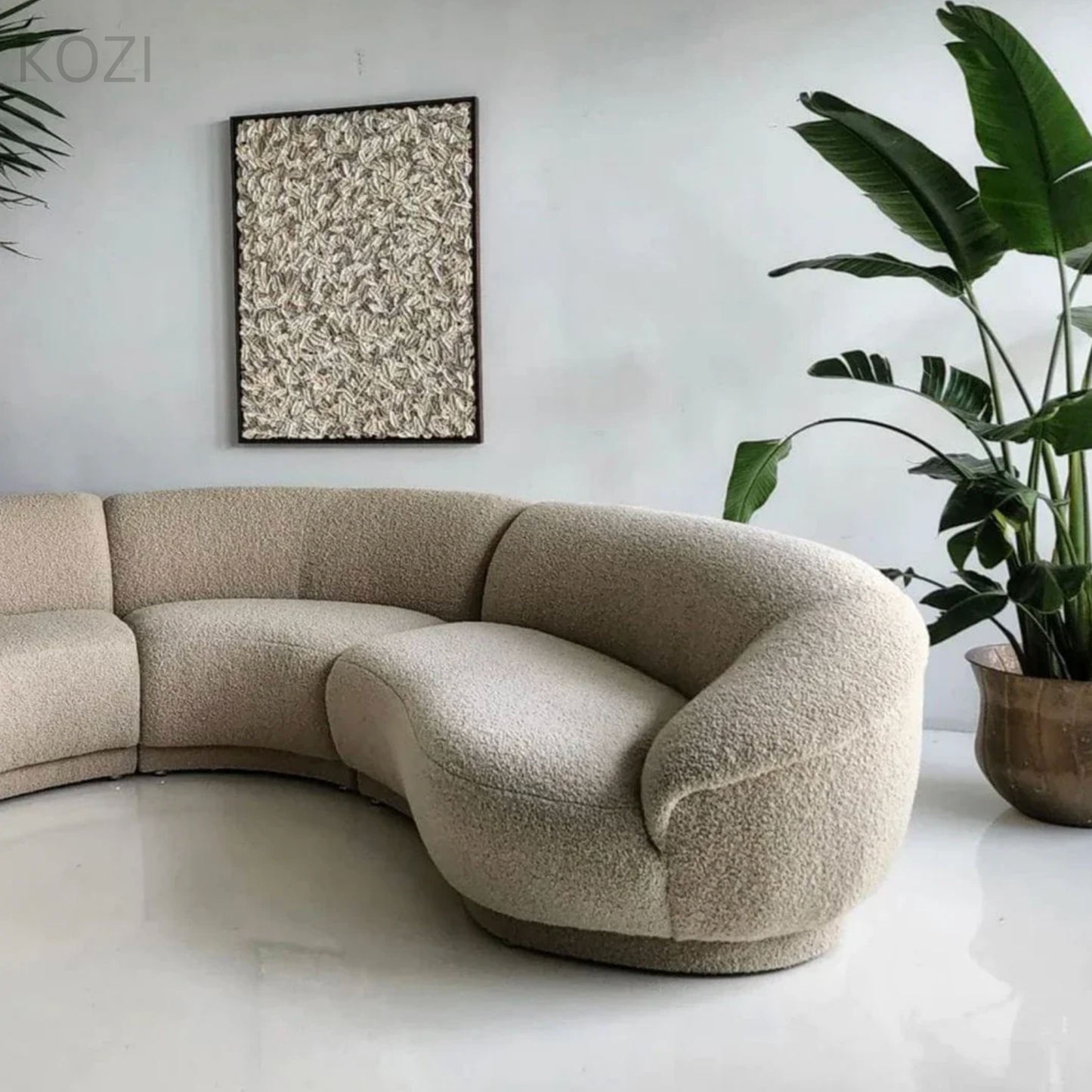 Aurelia Sectional Curve Sofa