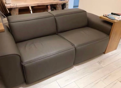 Jackie Electric Recliner Leather L-shaped Sofa