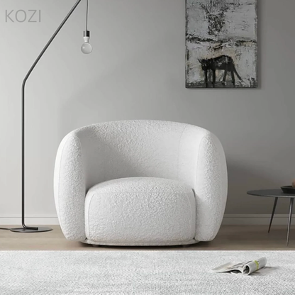 LUMEA Performance Boucle Curve Sofa
