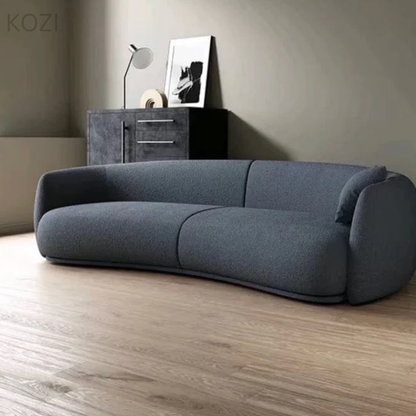 LUMEA Performance Boucle Curve Sofa