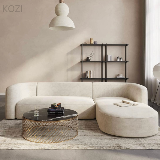 KOVA Scratch Resistant Curve Sofa